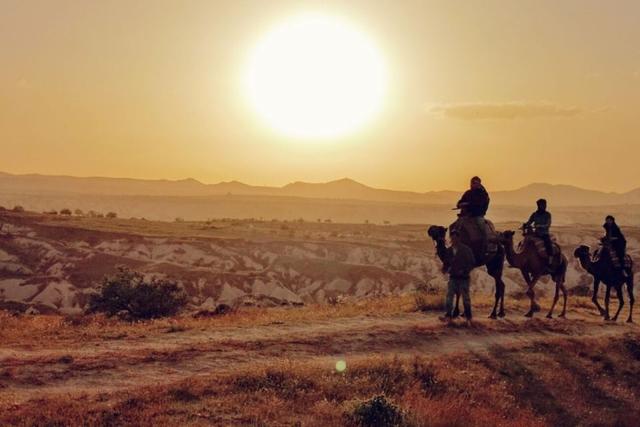 Cappadocia Sunrise/Sunset  Or Day Option Camel Ride Including Hotel Round Transfer