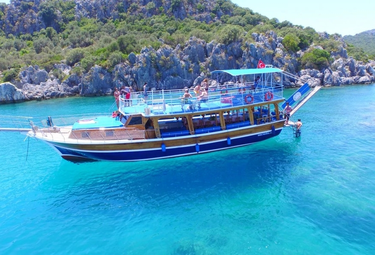 Daily Antalya Boat Tour from Kemer